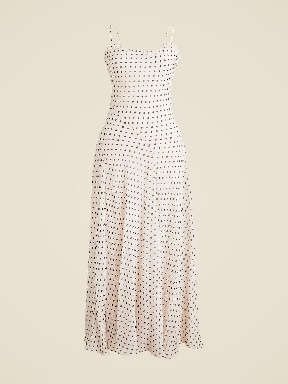 NWT J. Crew Polka Dot Maxi Dress sz 8